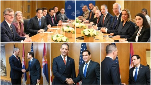 STRATEŠKI DIJALOG SRBIJE I SAD UVELIKO U TOKU: Istorijski dan u Vašingtonu, pogledajte kako izgledaju razgovori (FOTO)