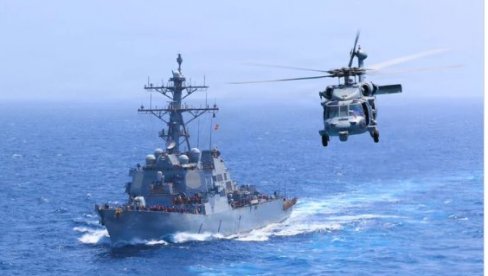 AMERIČAK SILA U BLOKADI IRANA: Centralna komanda SAD se pohvaila čudovištima sa mora (FOTO)