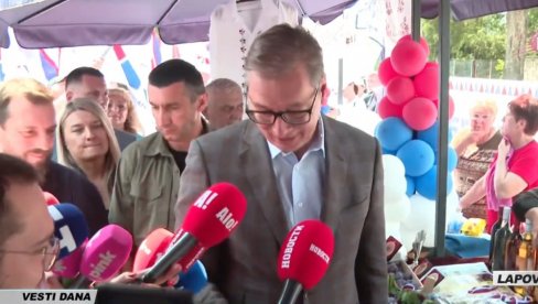НЕ ДИРАЈТЕ НАМ У КОРЕН, СРБИЈА ЋЕ СЕ БОРИТИ ЈАЧЕ НЕГО ИКАДА Вучић упоредио Србију са шљивом, па одбрусио опозицији: Они се стиде своје пол