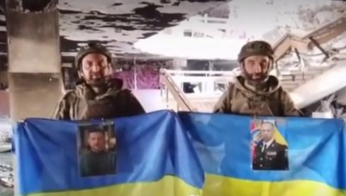 ПОГЛЕДАЈТЕ СНИМАК ЗАРОБЉАВАЊА ЗЛОГЛАСНЕ ЈЕДИНИЦЕ СКАЛА У КОНСТАНТИНОВЦИ: Руси снимили војнике, а ту и Зеленски и Сирски (ВИДЕО)