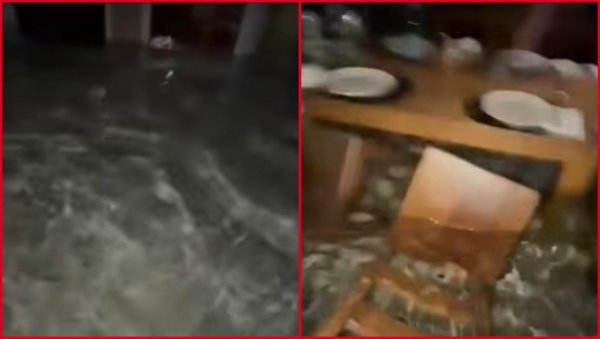 МЕТЕОЦУНАМИ НАПРАВИО ХАОС НА ЈАДРАНУ: Потонула једрилица, брод се насукао, људи беже потопљеним улицама (ВИДЕО)