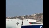 СУДАРИЛИ СЕ БРОДОВИ У ГРЧКОЈ: Одјекивале сирене у луци - појавио се снимак несреће (ВИДЕО)