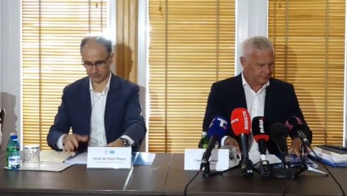 PREMIJER ĐURO MACUT U POSETI PREDUZEĆU SRBIJAVODE (VIDEO)
