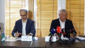 PREMIJER ĐURO MACUT U POSETI PREDUZEĆU SRBIJAVODE (VIDEO)
