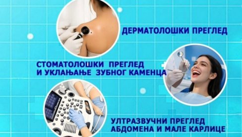 KONTROLA KOD KOŽNOG: Besplatni pregledi na Savskom vencu
