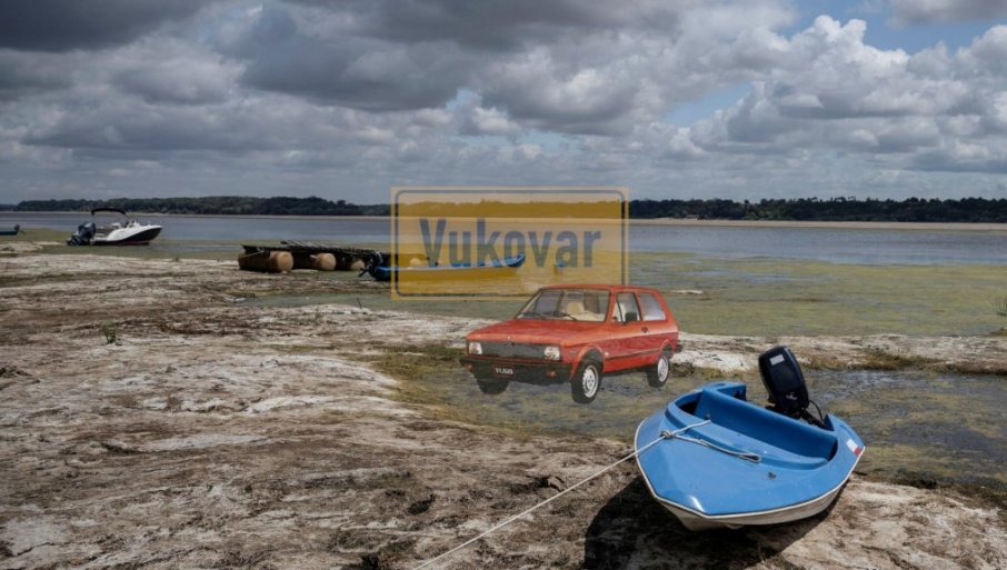 Србин аутом прегазио Дунав и стигао до Хрватске илегално - кад моћна река пресуши (ФОТО)