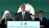 VUČIĆ PRED NOVIM OFICIRIMA VOJSKE SRBIJE: Vi ste resurs kojim se ova zemlja čuva, vaše znanje će praviti prevagu