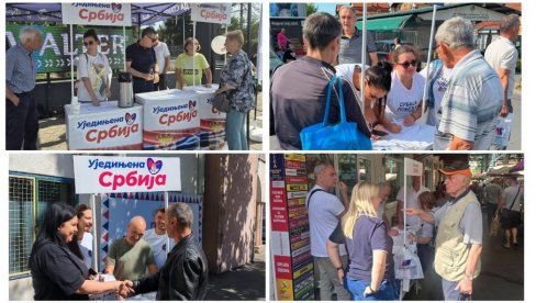 SRBIJA NEĆE HAOS, HOĆE NAPREDAK: Građani Beograda pokazali šta znači Ujedinjena Srbija - veličanstveni prizori (FOTO/VIDEO)