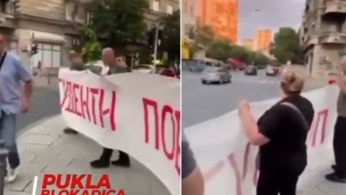 БЛОКАДЕ СЕ РАСПАЛЕ! На Авијатичарском тргу остало тек десетак блокадера! (ВИДЕО)