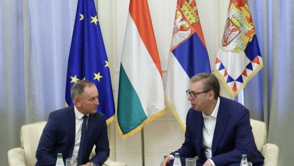 ВУЧИЋ У ОПРОШТАЈНОЈ ПОСЕТИ АМБАСАДОРА МАЂАРСКЕ: Захвалан сам на свему што је учинио за нашу земљу