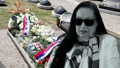 ISPRAĆENA NA VEČNI POČINAK: Sahranjena Olivera Katarina - sin Mane nem od bola