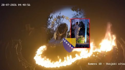 OSKRNAVLJEN KIP GOSPE IZ MEĐUGORJA Napravili Đavola u suknji - zapalili oltar i poručili: Vidovnjaci su lagali (FOTO)