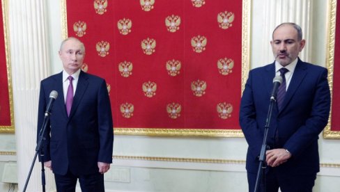 PRETI MU PARADAJZ REVOLUCIJA: Iako se trudio da se približi EU, Pašinjan moli Putina za pomoć