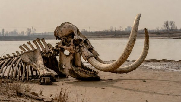 ДУНАВ ПРИРЕДИО ВЕЛИКО ИЗНЕНАЂЕЊЕ: У исушеном кориту нађени остаци ове животиње