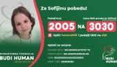 BUDITE HUMANI: Pomozimo Sofiji u borbi sa teškom bolešću, pošalji 2005 na 3030 ili na ove načine