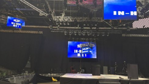 SVE JE SPREMO ZA SPEKTAKL: Velike gužve ispred Arene i UFC prodavnice (VIDEO)