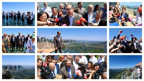 NA JEDNOM SMO OD NAJLEPŠIH MESTA U SRBIJI Vučić: Vidikovac na Kablaru čudesan - pozivam sve građane da ga posete (VIDEO)