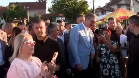 VUČIĆ U SVRLJIGU: Predsednik Srbije posetio Belmužijadu
