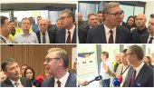 OVO REMEK-DELO ĆE BITI GOTOVO ZA DVE I PO GODINE: Vučić obišao završne radove na rekonstrukciji NTP parka i lokacije za izgradnju UKC Niš
